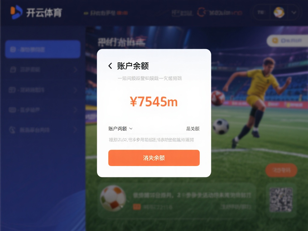 开云体育余额消失 (开云体育余额消失,用户资金安全引关注!) 在开云体育这样的平台上,账户余额是用户参与活动的重